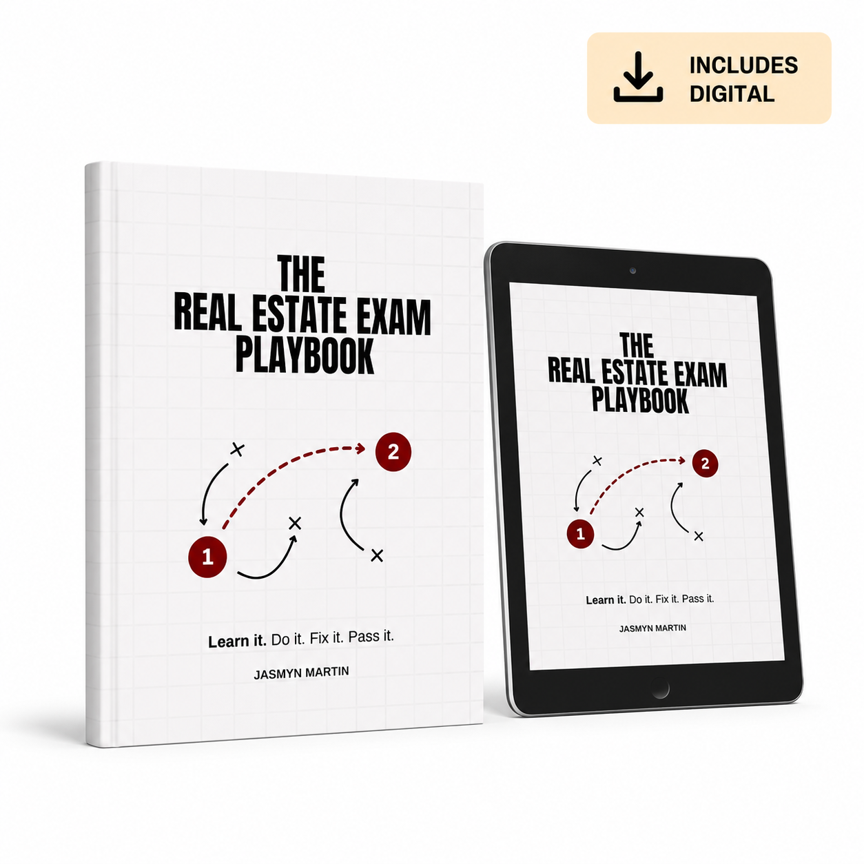 The Real Estate Exam Playbook (Physical + Digital)